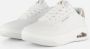 Skechers Uno Court Sneakers beige Synthetisch Dames - Thumbnail 2