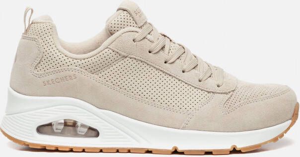 Skechers Uno Two for the Show Sneakers Vrouwen beige wit