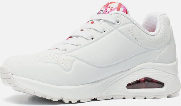 Skechers Uno Goldcrown Love Sneakers wit