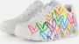 Skechers Sneakers UNO HIGHLIGHT LOVE vrijetijdsschoen lage schoen veterschoen met hartjes-print - Thumbnail 2