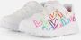 Skechers Uno Lite Love Court Classic Sneakers wit Dames - Thumbnail 4
