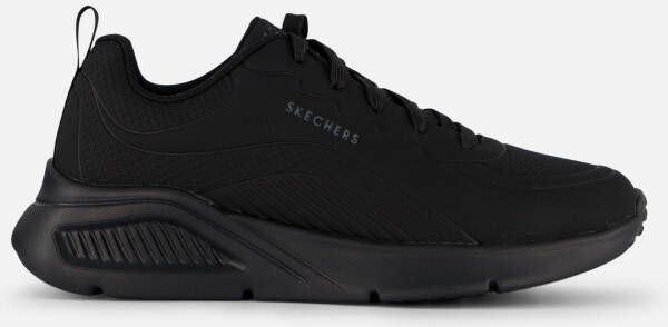 Skechers Uno Lite leren heren sneakers zwart Extra comfort Memory Foam