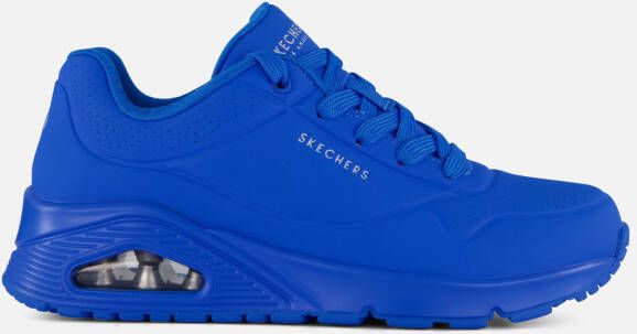 Skechers Uno Night Sneakers blauw Synthetisch