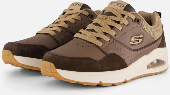 Skechers Stijlvolle Sneaker Collectie voor Mannen & Vrouwen Brown Heren - Foto 2