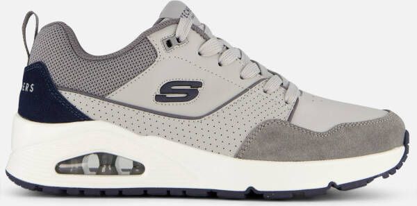 Skechers Retro One Sneaker met Air-Cooled Memoryfoam Gray Dames