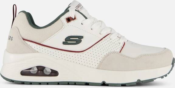 Skechers Retro One Sneaker met Air-Cooled Memoryfoam White Heren