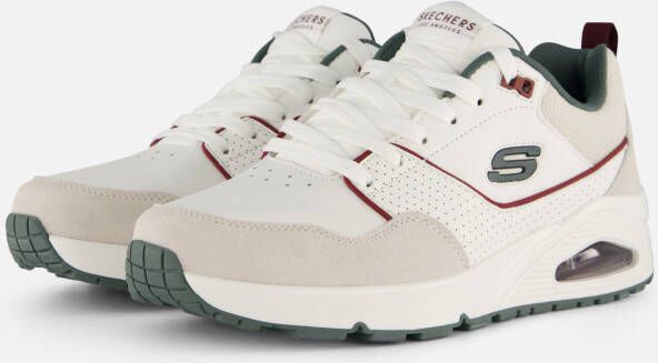 Skechers Uno Retro One Sneakers wit Suede