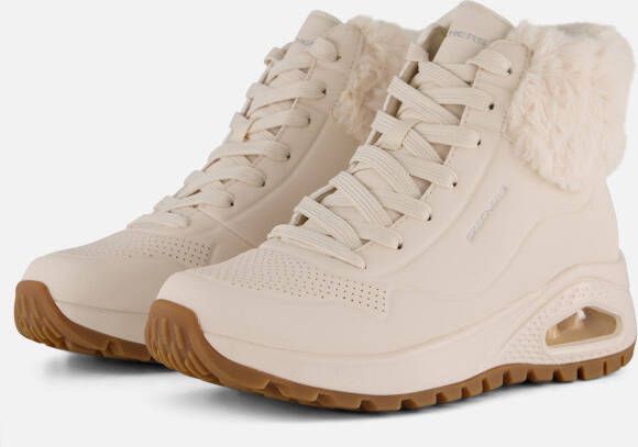 Skechers Uno Rugged Veterboots beige Synthetisch