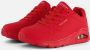 Skechers Sneakers UNO-STAND ON AIR in monochrome look vrijetijdsschoen lage schoen veterschoen - Thumbnail 2