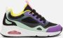 Skechers Uno Color Steps Meisjes Sneakers Zwart Multicolour - Thumbnail 2