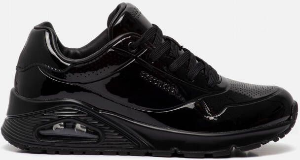 Skechers Uno sneakers zwart Lak