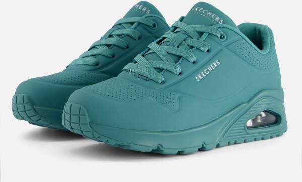 Skechers Sneakers met sleehak UNO STAND ON AIR Vrijetijdsschoen lage schoen veterschoen met zacht gevoerde binnenzool