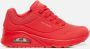 Skechers Foret Stijlvolle Sneakers voor Dames Rood Dames - Thumbnail 2