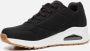Skechers Sneakers met sleehak Uno Stand on Air Vrijetijdsschoen lage schoen veterschoen met fijne perforatie - Thumbnail 2
