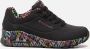 Skechers Sneakers met sleehak UNO-LOVING LOVE Vrijetijdsschoen lage schoen veterschoen met coole graffiti-print - Thumbnail 2