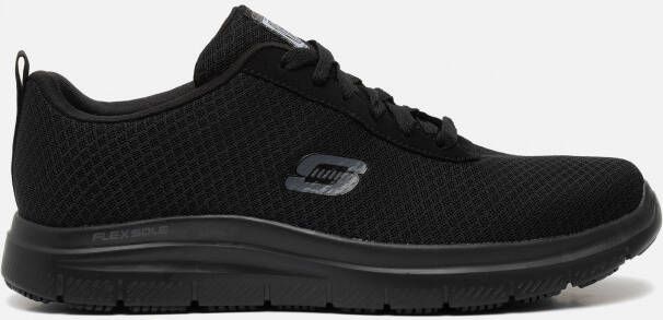 Skechers Werkschoenen Veterschoen voor de horeca onderhoud met gepolsterde binnenzool
