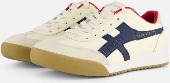 Skechers Zinger Manzilla Sneakers wit Leer