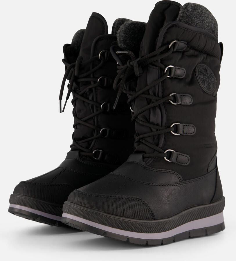 Snow Fun Snowboots zwart Synthetisch