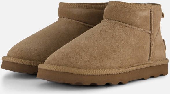 s.Oliver Gevoerde boots taupe Suede