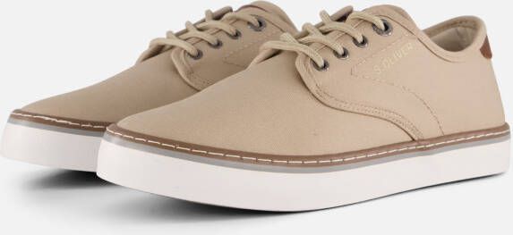 S.Oliver S. Oliver Sneakers beige Textiel