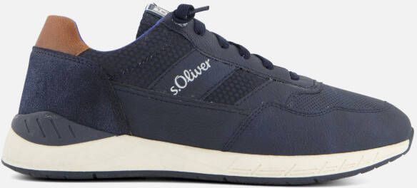 s.Oliver S. Oliver Sneakers blauw Synthetisch