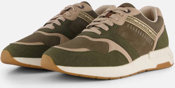 S.Oliver S. Oliver Sneakers groen Suede