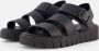 S.Oliver Zwarte Casual Platte Sandalen Vrouwen Black Dames - Thumbnail 3