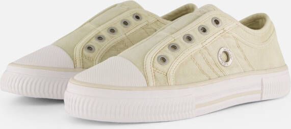 S.Oliver Sneakers beige Textiel Dames