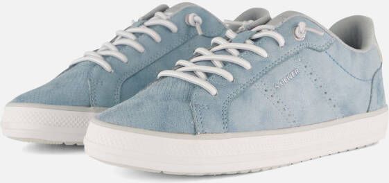 s.Oliver Sneakers blauw Textiel