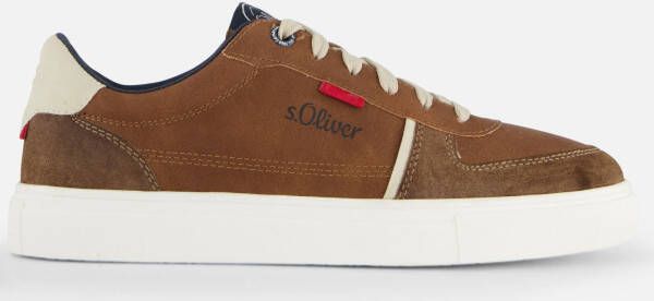 s.Oliver Sneakers cognac Synthetisch