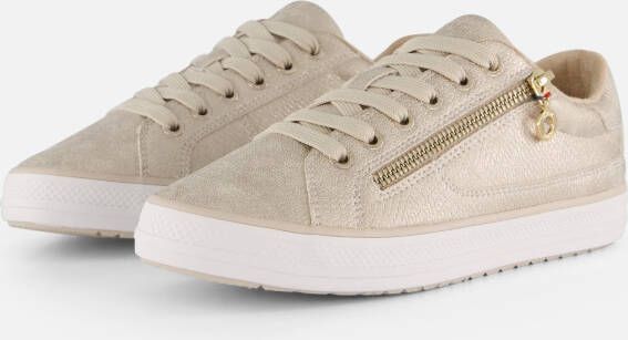 s.Oliver Sneakers goud Synthetisch