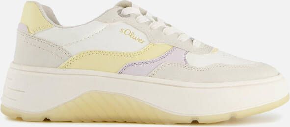 s.Oliver Sneakers Vegan wit Synthetisch