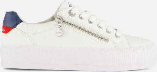 s.Oliver Sneakers wit Synthetisch