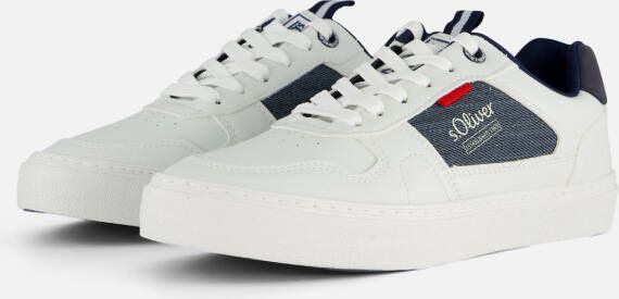 s.Oliver Sneakers wit Synthetisch