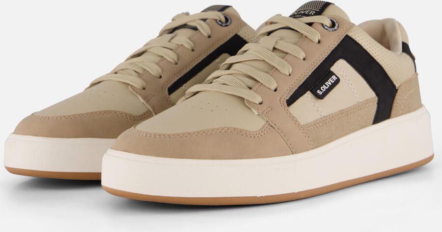 S.Oliver S. Oliver Sneakers beige Suede