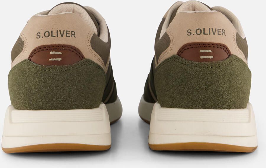 S.Oliver S. Oliver Sneakers groen Suede - Foto 4
