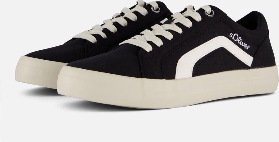 S.Oliver Sneakers zwart Synthetisch