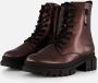 S.Oliver Vegan veterboots bruin Synthetisch - Thumbnail 2