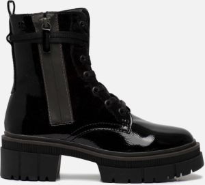 S.Oliver Veterboots zwart Lak 172813