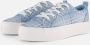 Supercracks Sneakers blauw Canvas - Thumbnail 1
