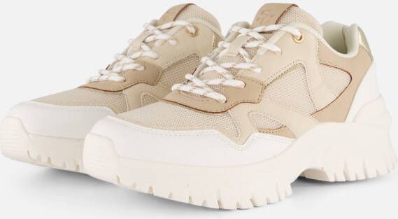 Supercracks Sneakers goud Synthetisch
