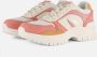 Supercracks dames dad sneakers wit roze Uitneembare zool - Thumbnail 2
