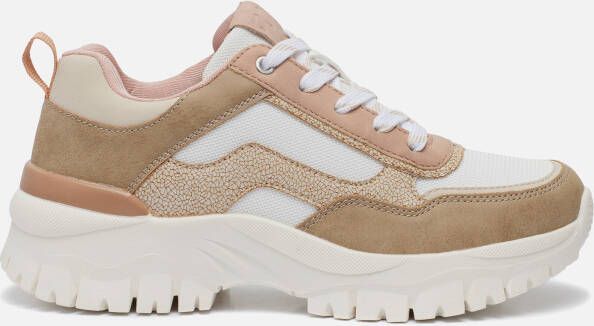Supercracks Sneakers vegan taupe Synthetisch