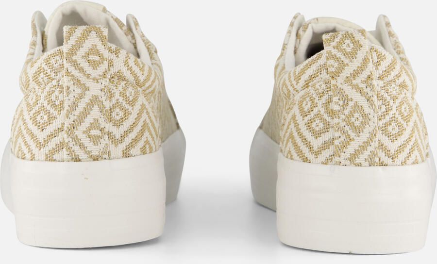 Supercracks Sneakers beige Textiel - Foto 4