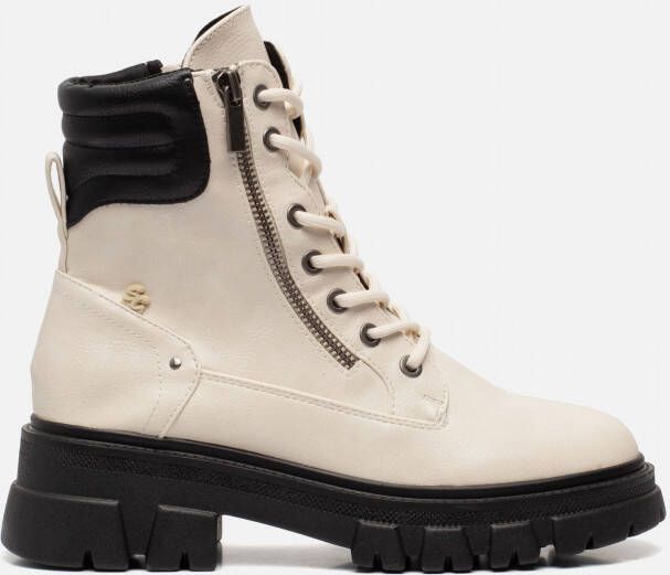 Supercracks Veterboots beige Synthetisch 172902