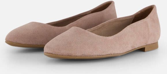 tamaris Ballerina's taupe Leer