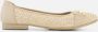 Tamaris Ballerina's taupe Synthetisch Dames - Thumbnail 8