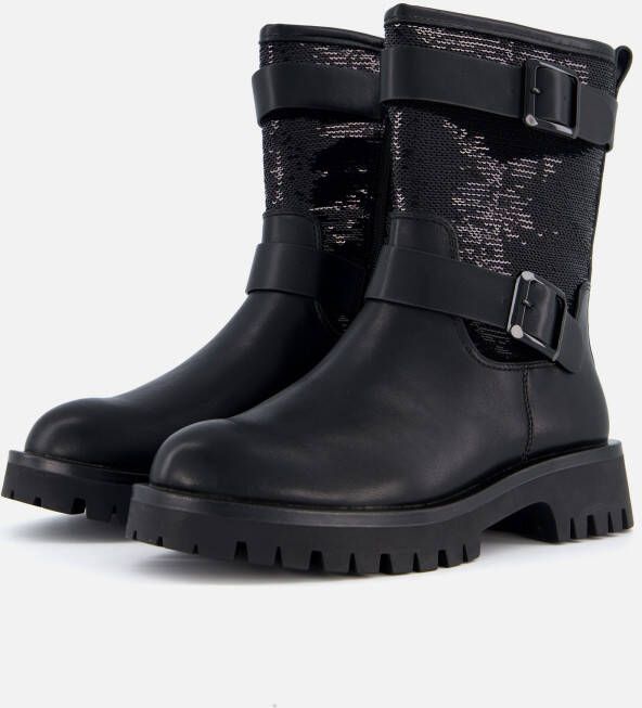 tamaris Biker boots zwart Imitatieleer