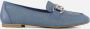 Tamaris Buckle Instappers denim Textiel Dames - Thumbnail 2