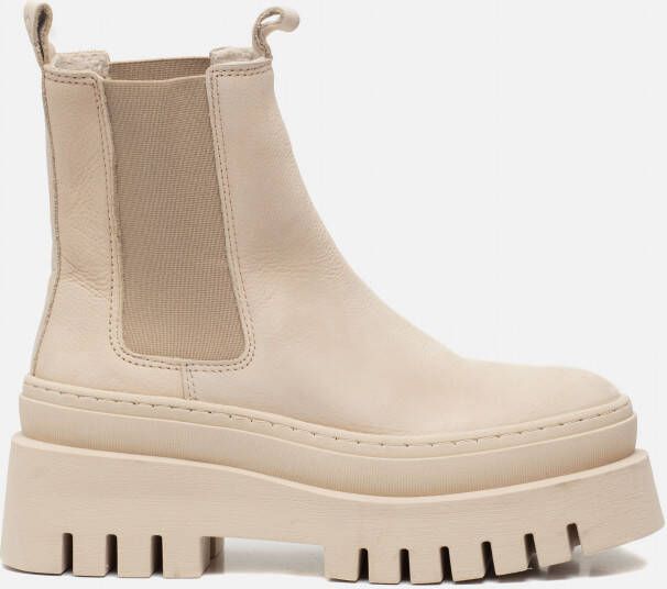 Tamaris Beige Gesloten Booties voor Vrouwen Beige Dames